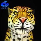 Gyvūnų formos Kinijos leopardo žibintai