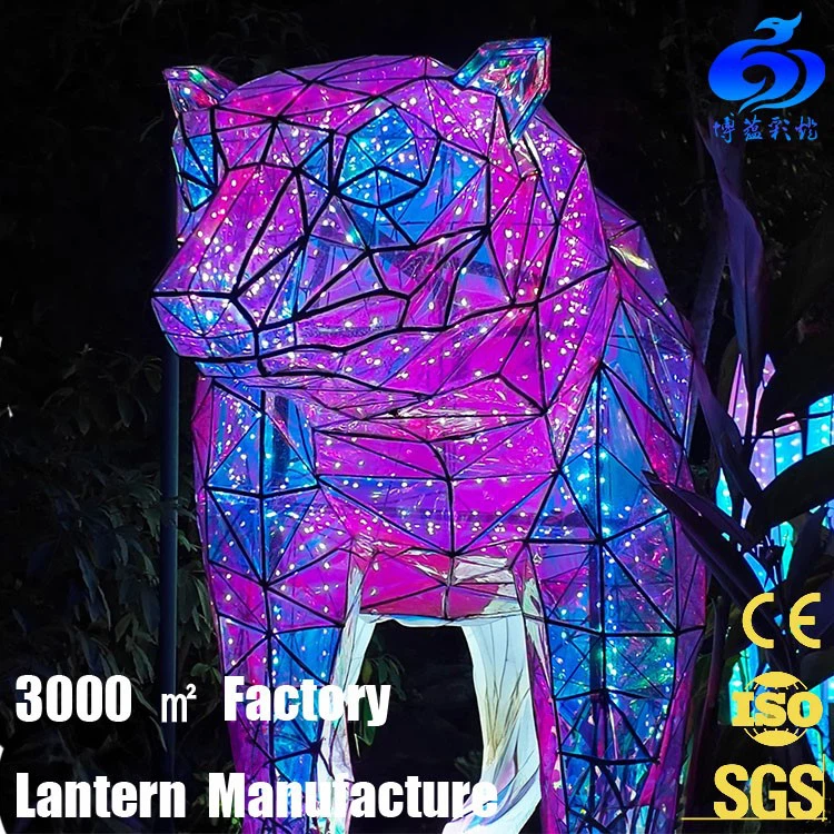 chinese bear lantern